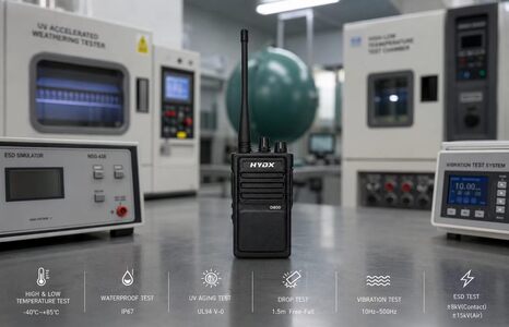 Pruebas de fábrica para walkie-talkies: una visión general profesional integral.
