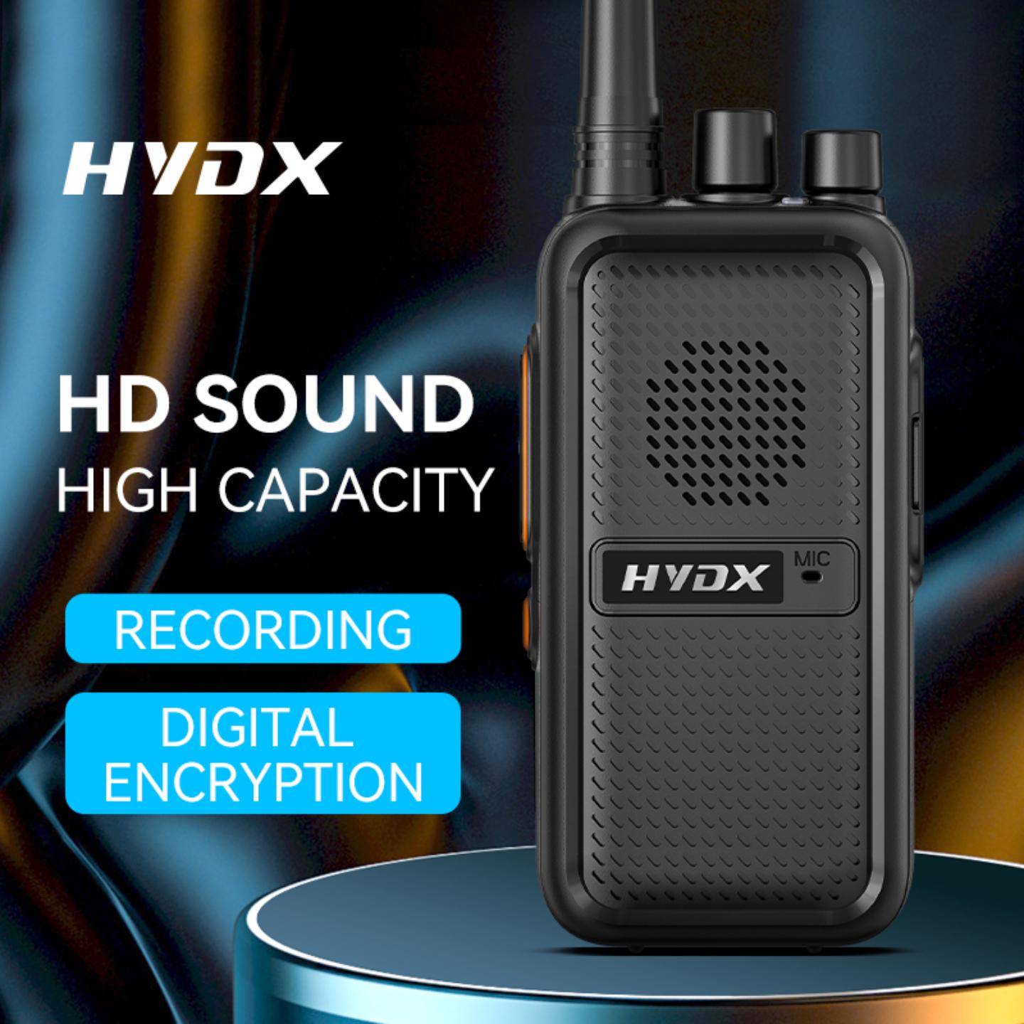 Radio bidireccional digital de mano HYDX D500