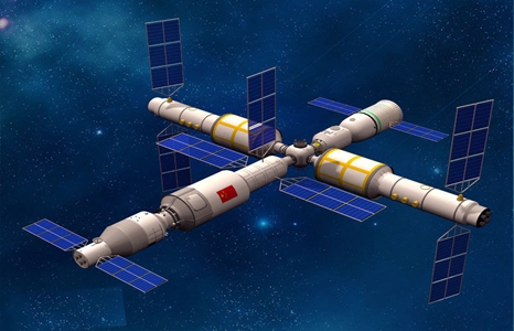 estación espacial china para transportar equipos de radioaficionados