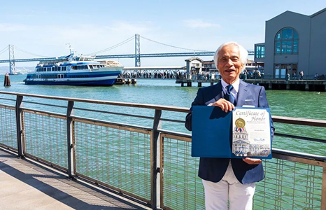 Japonés HAM de 83 años navega solo por el océano Pacífico
